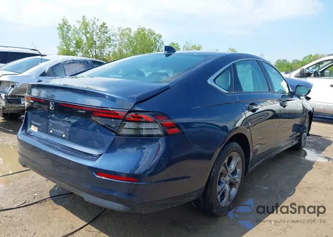 2024 Honda Accord Ex z USA, uszkodzony, nr VIN 1HGCY1F35RA032013